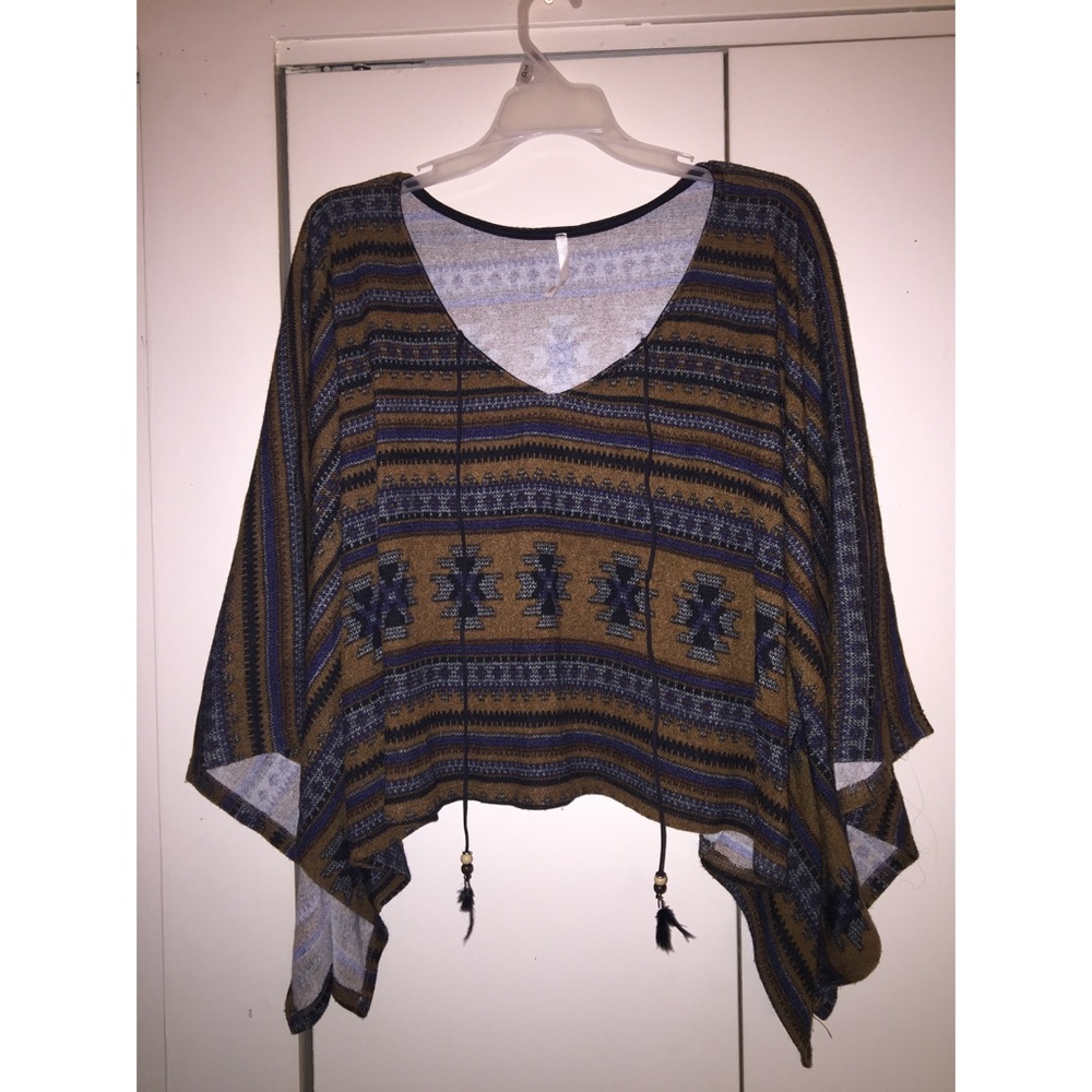 Aztec Shirt/Poncho